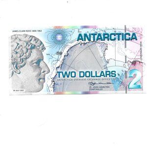 2007 Antarctica $2 Banknote (b1)